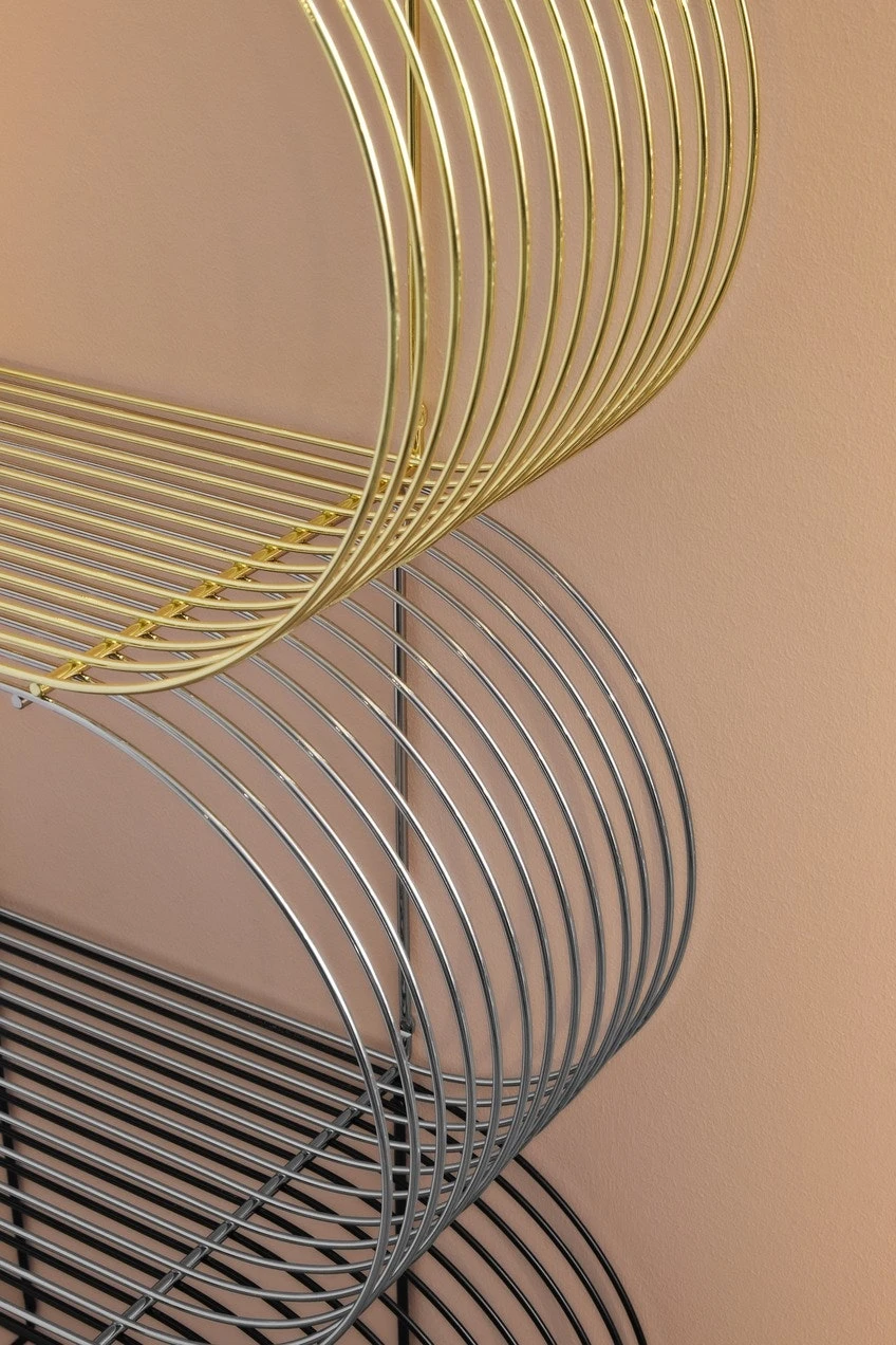 AYTM Curva Shelf Large 61.4 X 33 Cm, Gold - Image 3