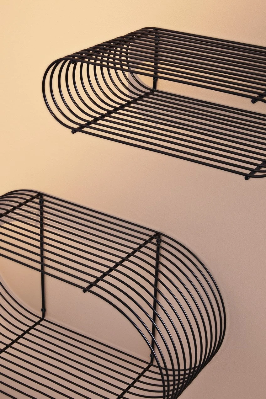 AYTM Curva Shelf Large 61.4 X 33 Cm, Gold - Image 4