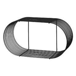 AYTM Curva Shelf Large 61.4 X 33 Cm, Black