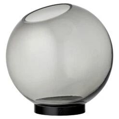 AYTM Globe Vase Ø21 Cm, Black/Black