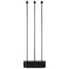 AYTM Grasil Floor Candle Holder, Black/Black