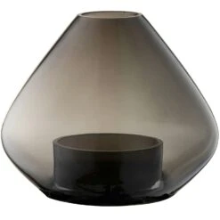 AYTM Uno Candle Holder / Vase Black Ø25,9 Cm