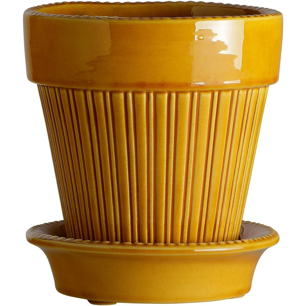 Bergs Potter Simona Pot Yellow, 16 Cm