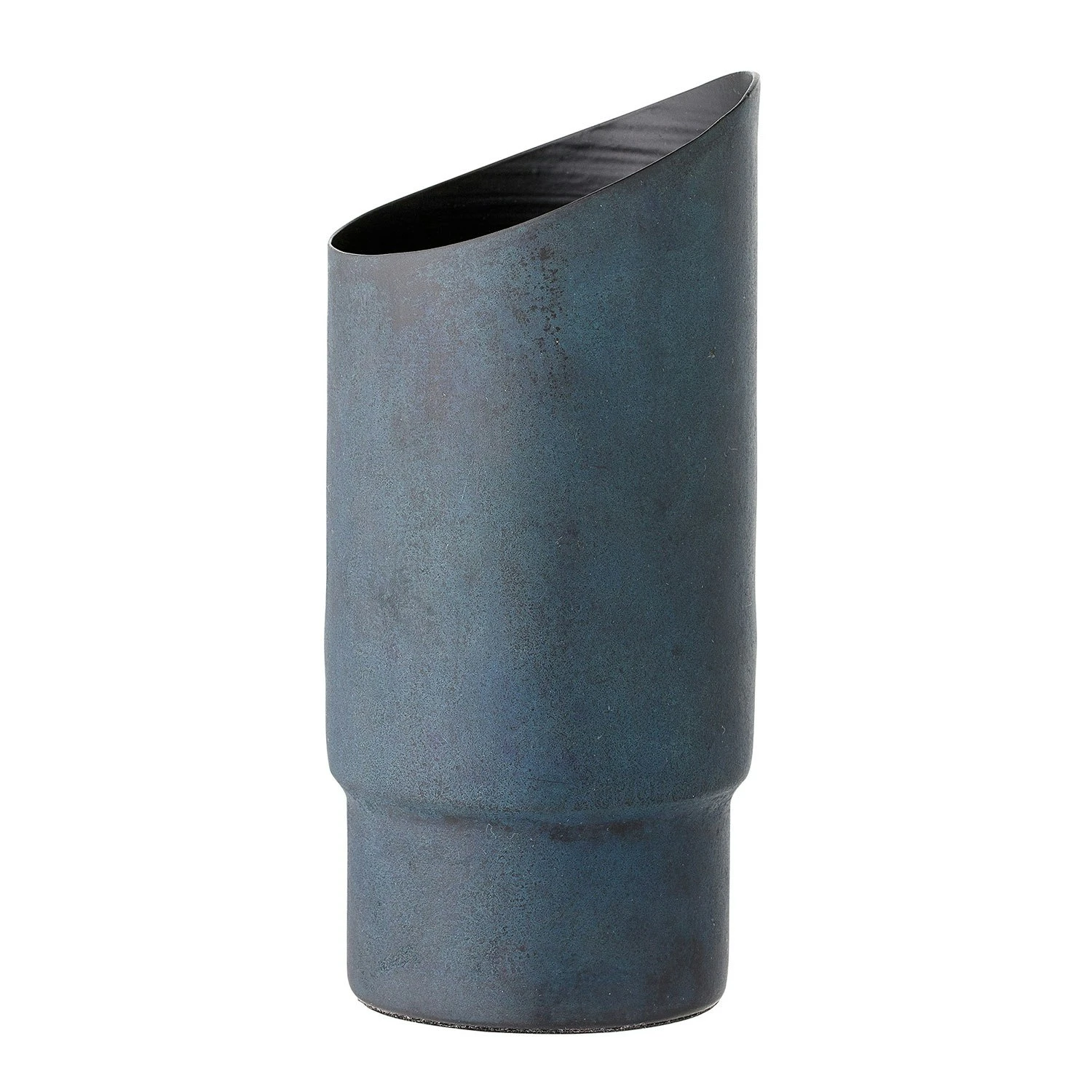 Bloomingville Vase 23cm, Blue/Gold - Image 2
