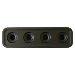 Stumpastaken Tea Light Holder Long, Black