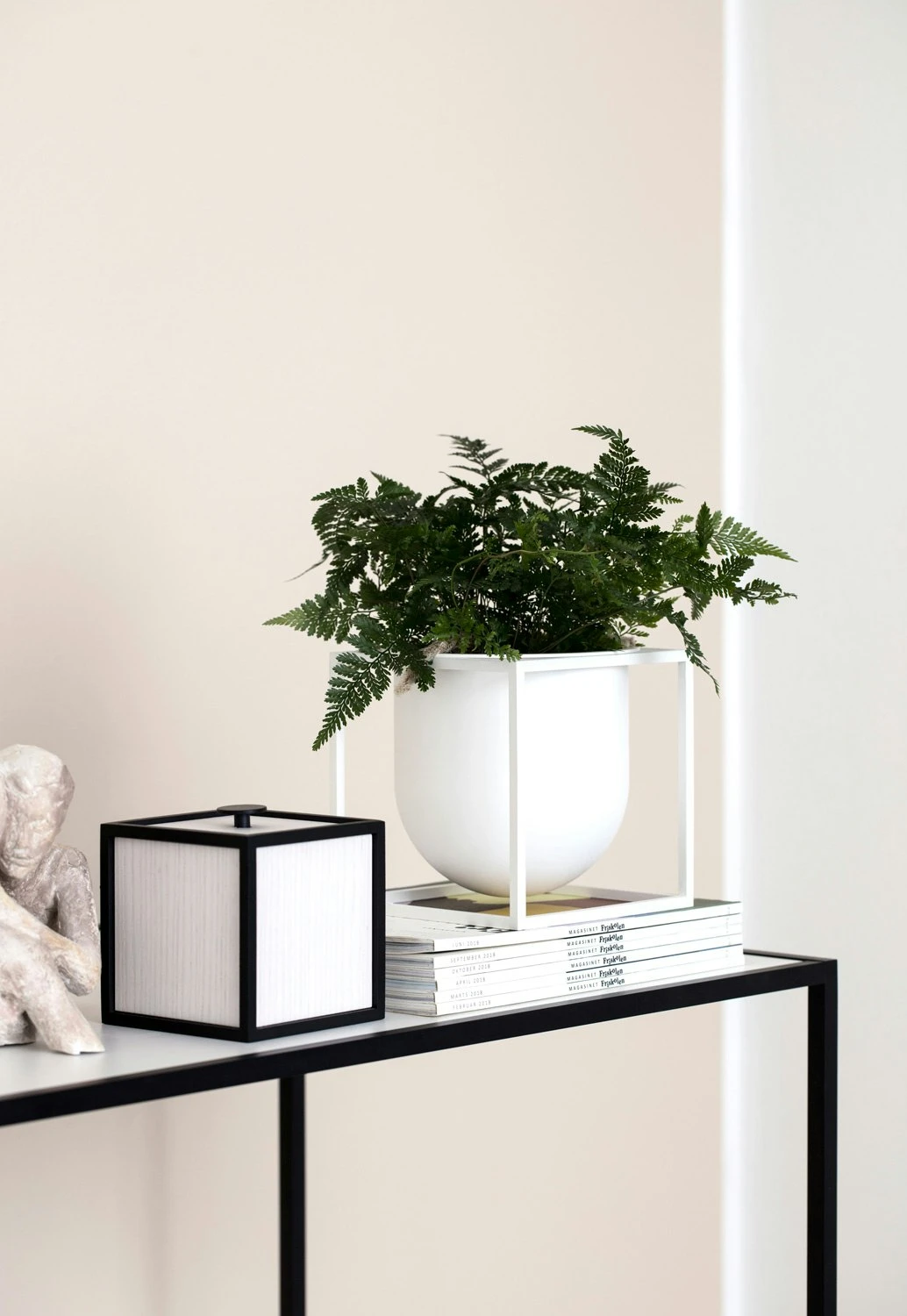 By Lassen Kubus Flower Pot 14, White - Image 6