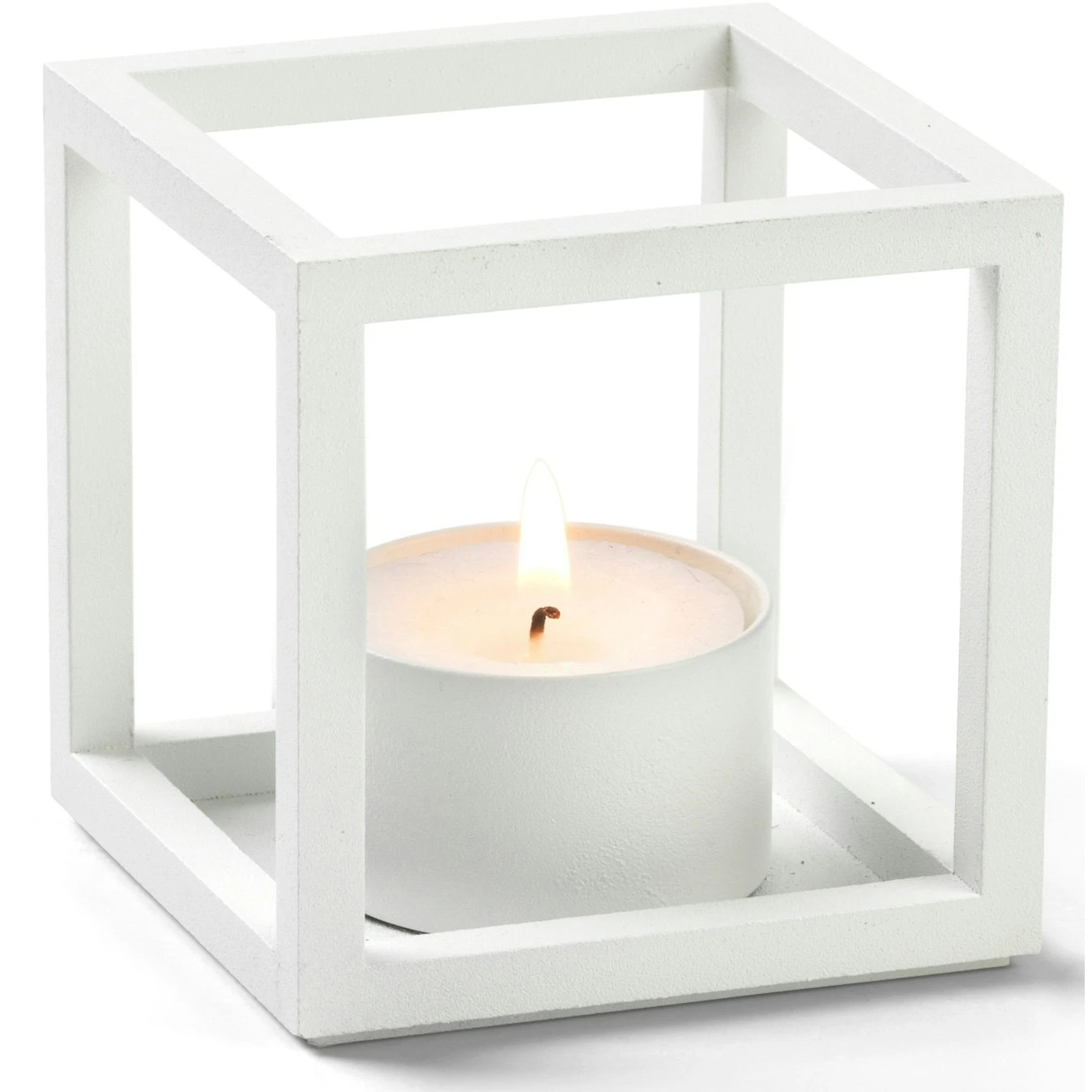 By Lassen Kubus T Candle Holder, White