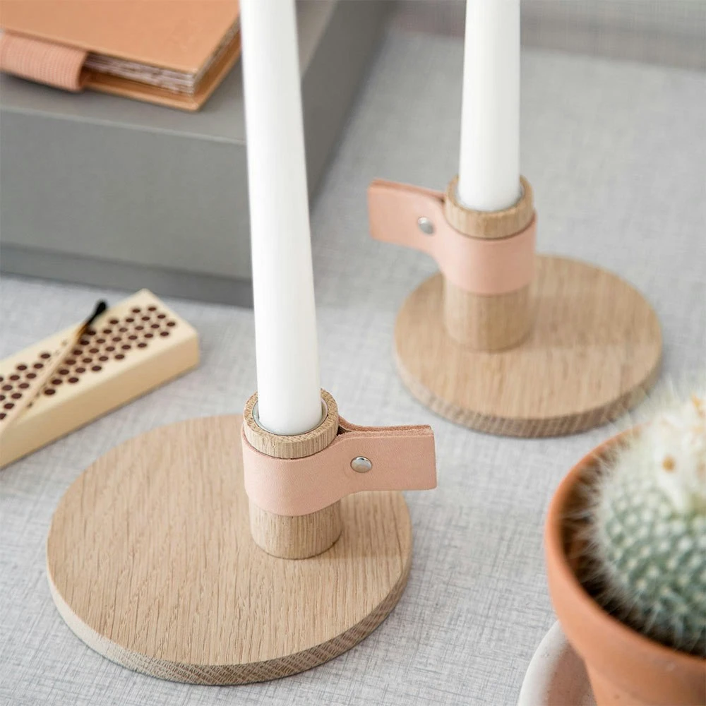 Bright Light Candle Stand S, Nature - Image 3