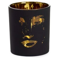 Piece Of Me Candle Holder, Matt Black