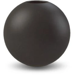 Ball Vase 8 Cm, Black