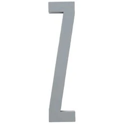 Design Letters, Grey Wooden Letter, Z