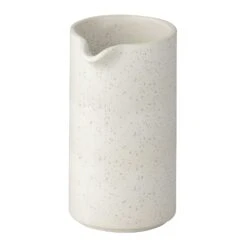 Ernst Jug/Vase 7x21 Cm, White Dot