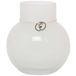 Ernst Vase 10 Cm, White