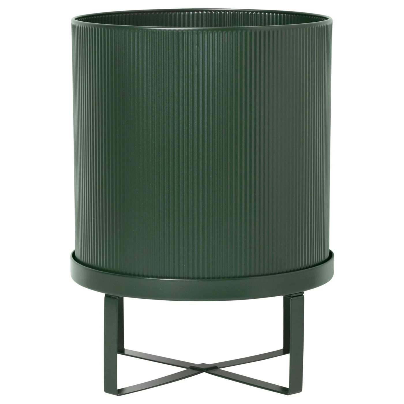 Ferm LIVING Bau Pot Large, Dark Green