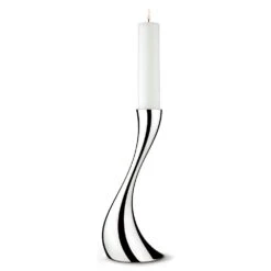 Georg Jensen Cobra Floor Candle Holder Small, 40 Cm