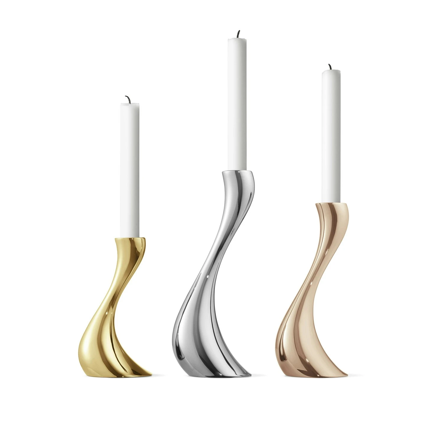 Georg Jensen Cobra Floor Candle Holder Large, 60 Cm - Image 3