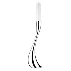 Georg Jensen Cobra Floor Candle Holder Large, 60 Cm