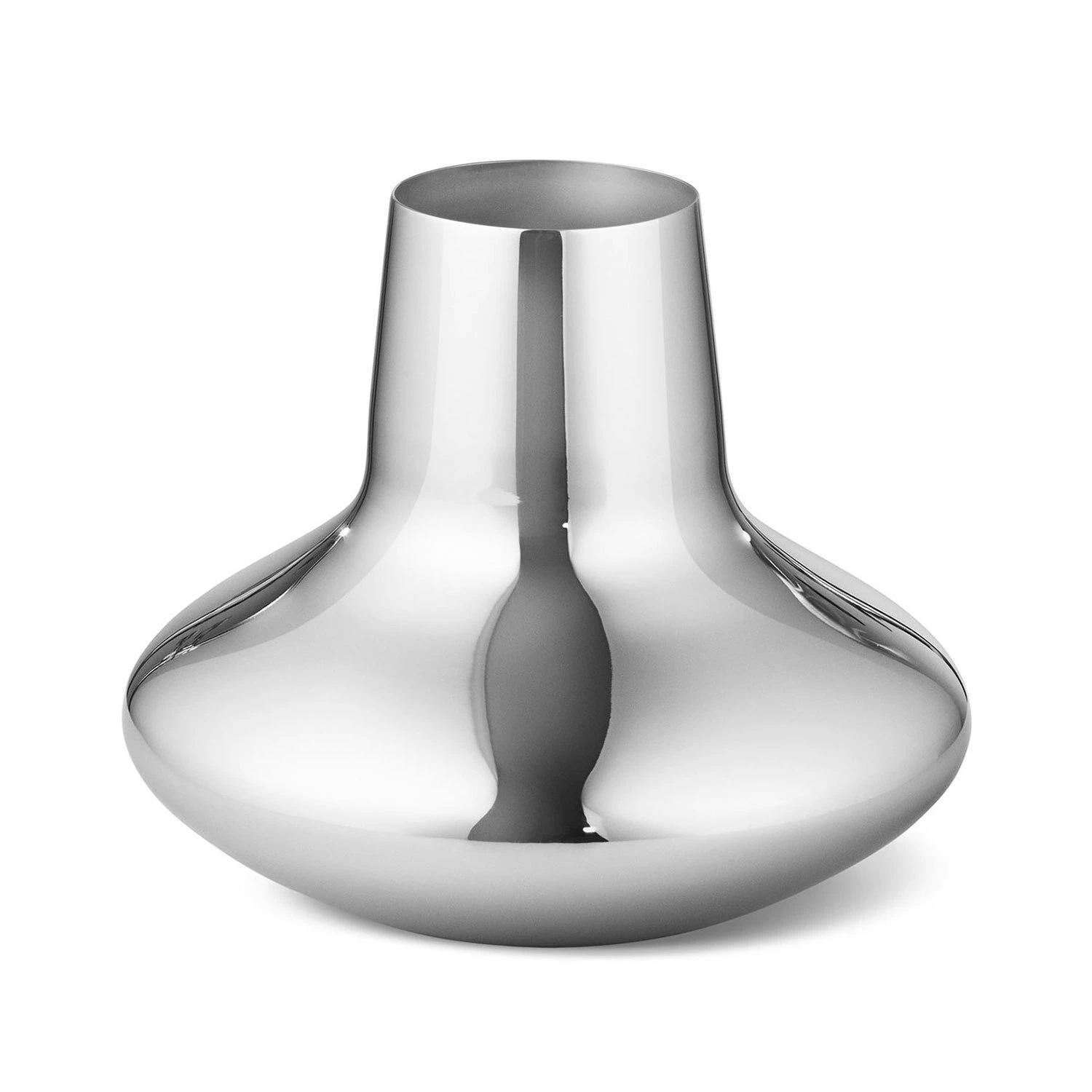 Georg Jensen Henning Koppel Vase Small, Stainless Steel