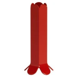 Hay Arcs Candlestick H:13 Cm, Red