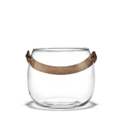 Holmegaard Design With Light Pot 12 Cm, Clear