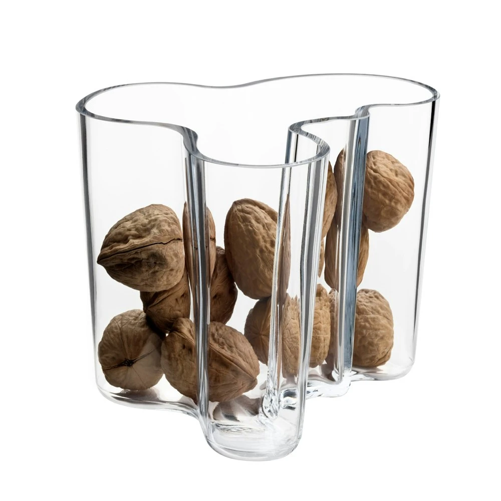 Iittala Alvar Aalto Vase 12 Cm, Clear - Image 2