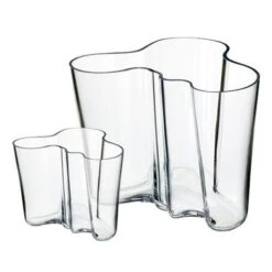 Iittala Alvar Aalto Vase Gift Set Clear