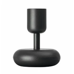 Iittala Nappula Candle Holder 107 Mm, Dark Grey