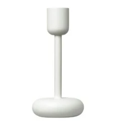 Iittala Nappula Candle Holder 183 Mm, White