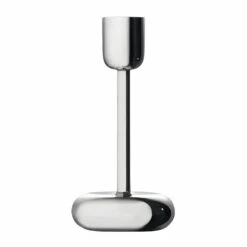 Iittala Nappula Candle Holder 183 Mm, Steel