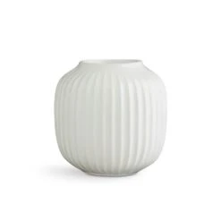 Kähler Hammershøi Candle Holder 9,5 Cm, White