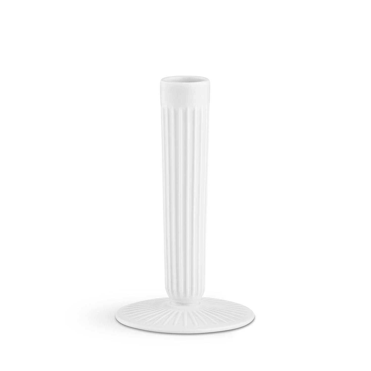 Kähler Hammershøi Candle Holder White, 16 Cm