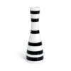 Kähler Omaggio Candlestick Medium, Black