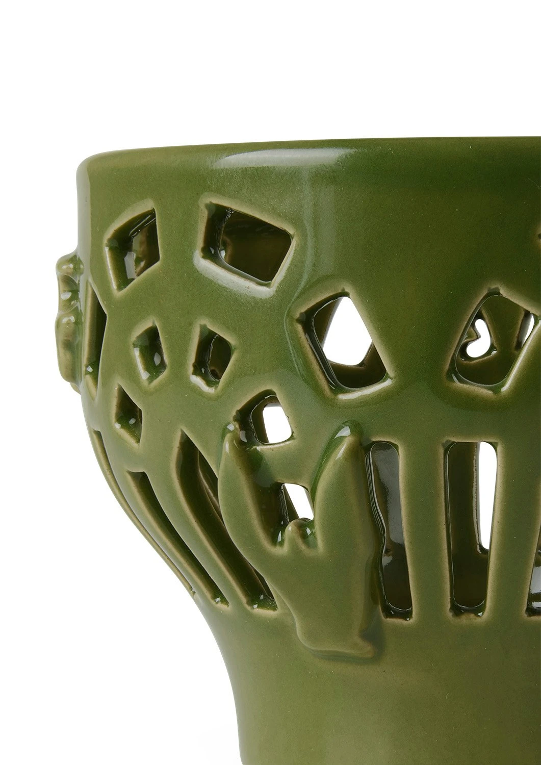 Kähler Orangery Candle Holder Ø9,5 Cm, Garden Green - Image 2