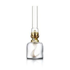 Karlskrona Lampfabrik Kungsholmen Kerosene Lamp, Clear