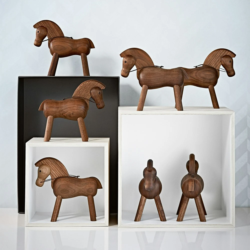 Kay Bojesen Horse, Walnut - Image 3