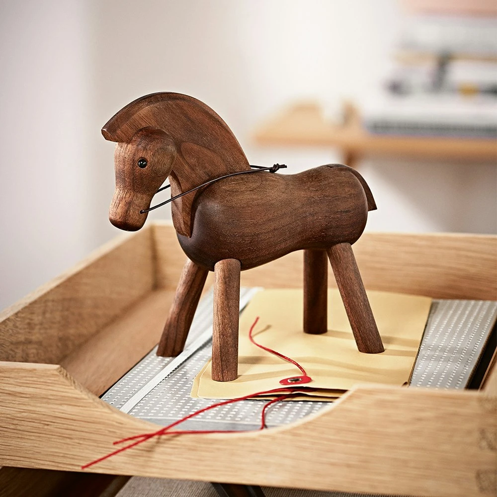 Kay Bojesen Horse, Walnut - Image 4