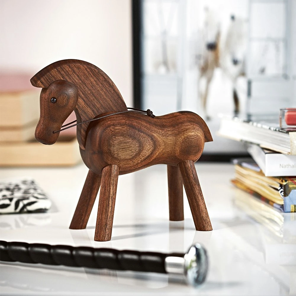 Kay Bojesen Horse, Walnut - Image 5