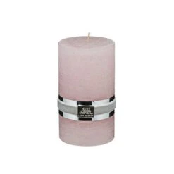 Rustic Candle Medium, Pink