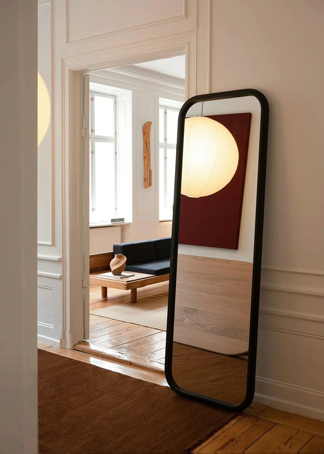 Pirout 01 Vase 25 Cm, Sanded Ocker - Image 2