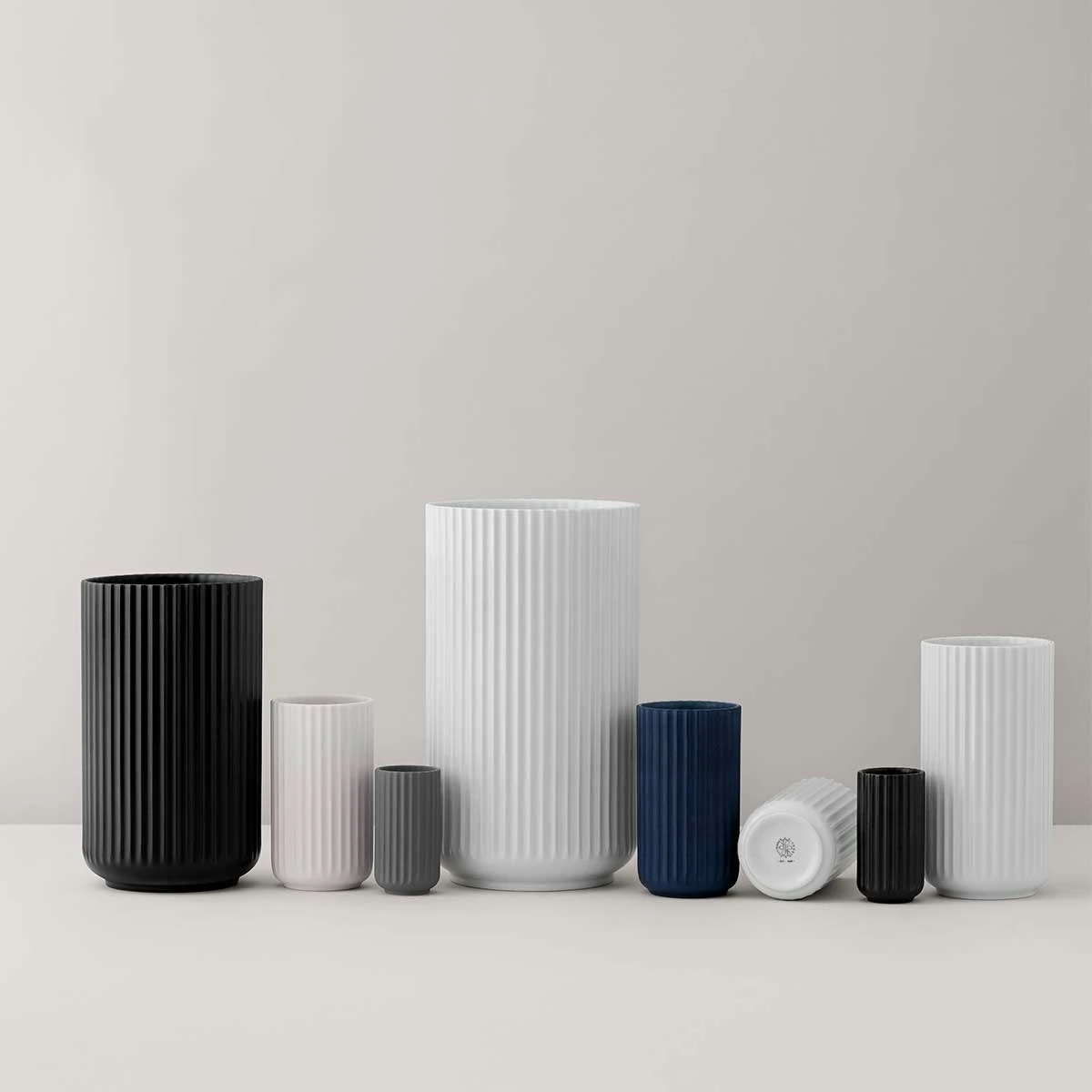 Lyngby Porcelæn The Lyngby Vase 15 Cm, Black - Image 2