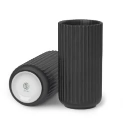Lyngby Porcelæn The Lyngby Vase 20 Cm, Black