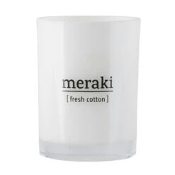Meraki Scented Candle 8x10,5 Cm Fresh Cotton