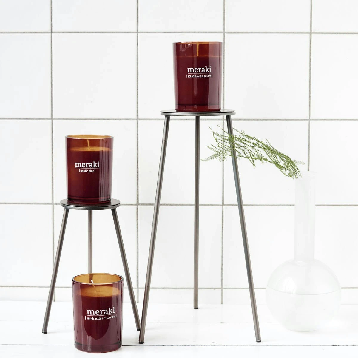 Meraki Scented Candle L, Nordic Pine - Image 4