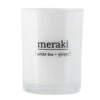 Meraki Scented Candle L White Tea & Ginger