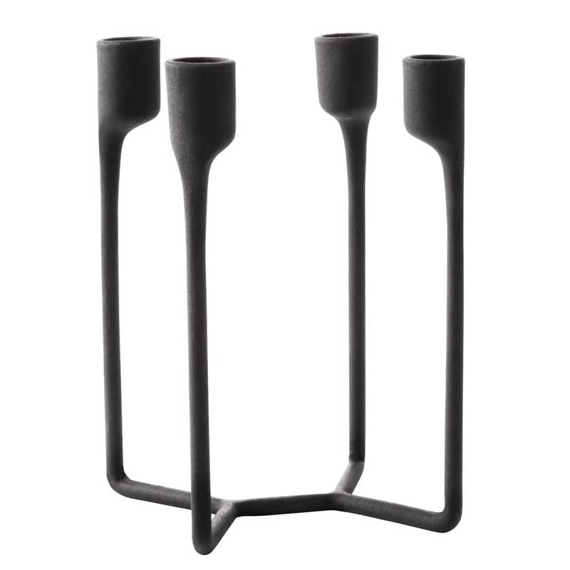 Normann Copenhagen Heima Candle Holder Black