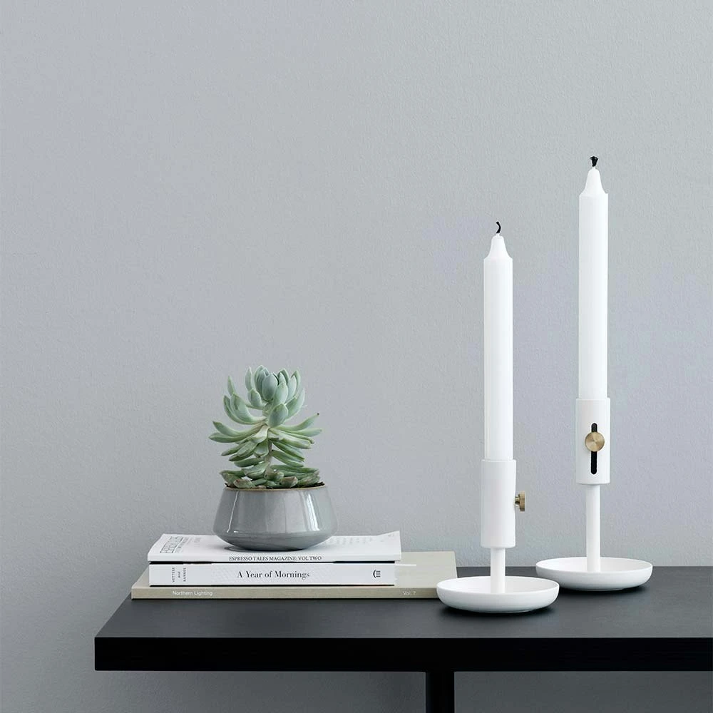 Northern Granny Candleholder High, White - Image 2