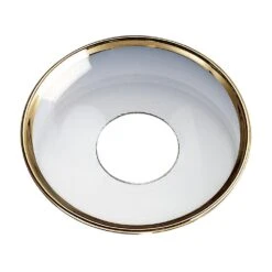 Candle Ring, Gold Border
