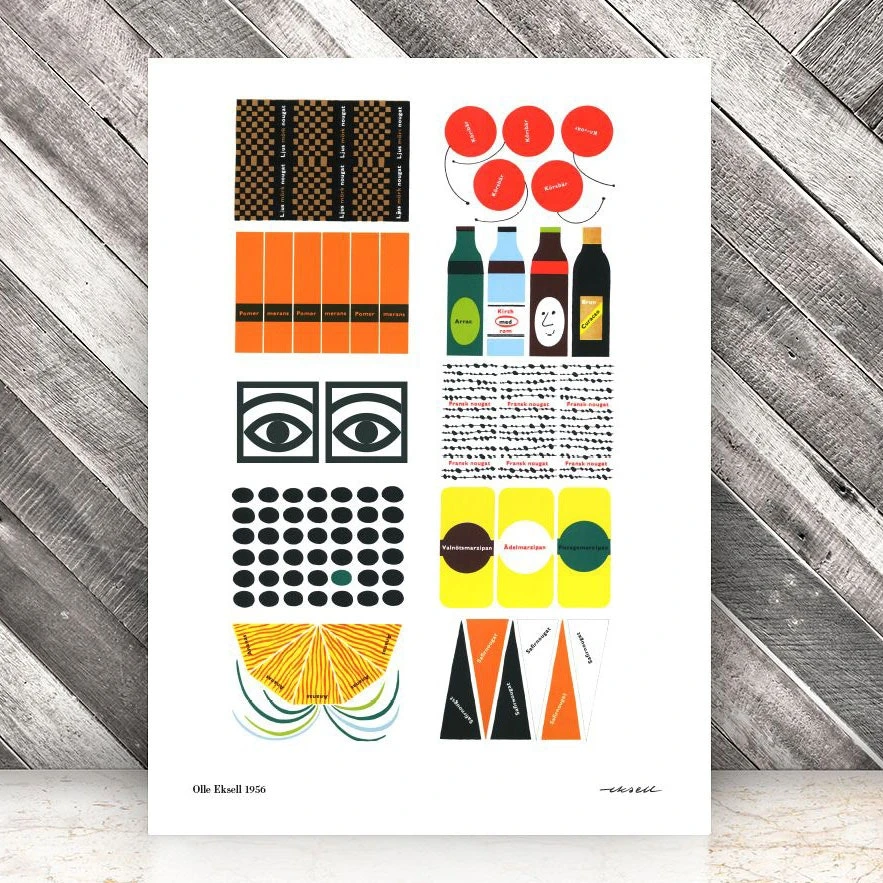 Ögon Chocolate Box Poster 50x70 Cm - Image 2