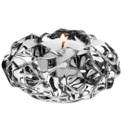 Orrefors Carat Candle Holder, 125 Mm