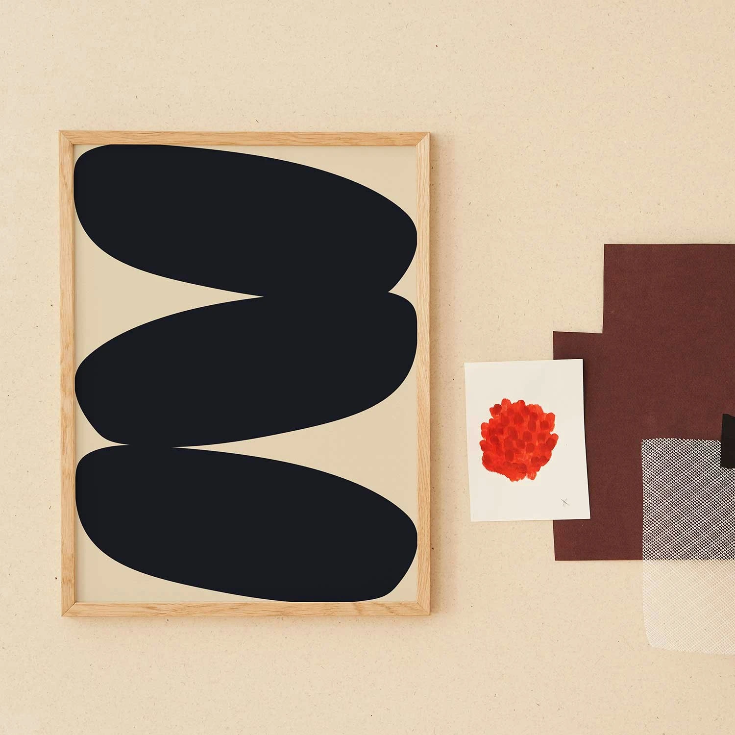 Solid Shapes 01 Poster, 30x40 Cm - Image 3